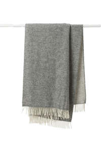 Wool Throw - Grey