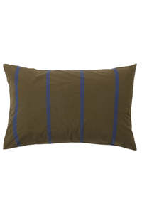 Duo Pillowcase Pair - Ivy/Aegean