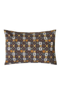 Lisbon Pillowcase Pair - Blue Black/Multi