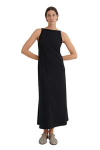 Kowtow: Low Back Dress - Black