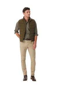 R M Williams: Springwood Poplin Check Shirt