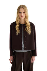 Cardi Jacket - Coffee
