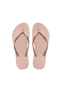 Slim Basic Jandals - Ballet Rose