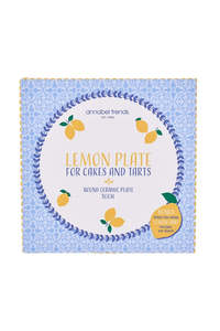 Dining: Serving Plate - Lemons