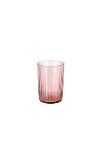 Dining Glassware: Pink Tumblers Set/4