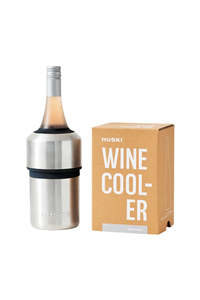 Kitchen Drinkware: Huski Wine Cooler - Brushed Stainless