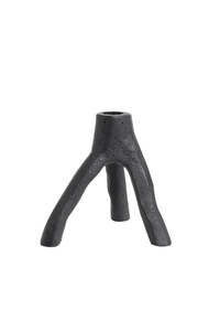 Aion Candleholder - Black