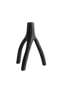 Aion Candleholder - Black