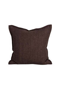 Flaxmill Cushion - Mahogany