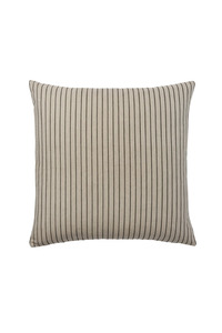 Living Cushions Throws: Cushion Cover Karen - Light Beige/Black