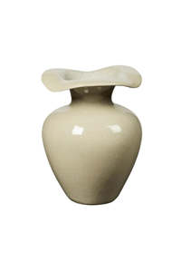 Vase Florentina - Glossy Beige