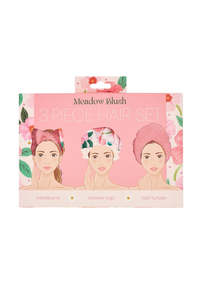 Bed Bath: Hair Set - Meadow Blush 3pcs