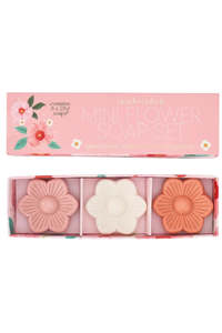 Bed Bath Bath Body: Mini Bath Soaps - Meadow Blush 3pc
