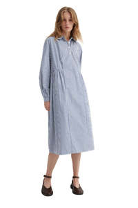 Kowtow: Sonnet Dress - Workwear Stripe