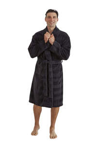 Homewares: Aiden Robe - Black