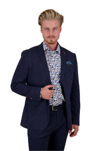 Mens: Pique Blazer - Navy