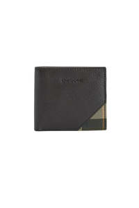 Tarbert Leather Wallet - Black/Ancient
