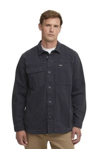 Lingfield Canvas Overshirt - Navy