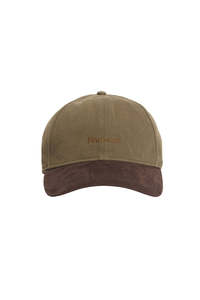 Mens Accessories: Langdale Cap - Olive/Brown