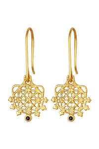 Womens Accessories: Arinna Earrings - Sapphire