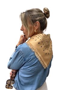 Womens Scarves Gloves: Ellie Compton Holden Wool Silk Scarf