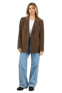 Womens: Vanner Blazer - Coffee