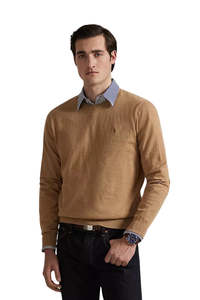Crewneck Sweater - Salted Caramel Melange