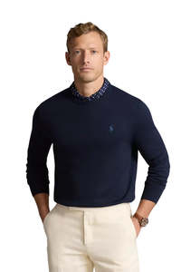Crewneck Sweater - Hunter Navy