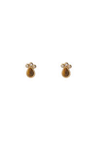 Womens Accessories: Earrings Venus - Tiger Eye