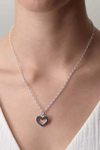 Heart Necklace - 45cm