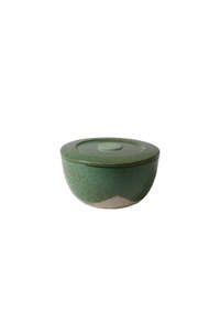 Homewares: Container 360ml Green Dipped - The Wanderer - Set of 2