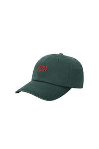 Mens: Branded Twill Cap - Pine