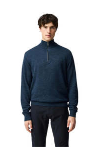 Fortrose 1/4 Zip Knit - Midnight