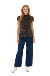 LiljaSZ SS Shirt - Chocolate Brown