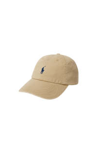 Cotton Chino Ball Cap - Beige/Khaki