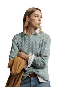 Seaforth Cable Knit - Agate