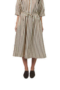 Womens: BristolLL Midi Skirt - Dark Mokka