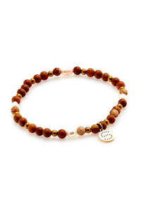 Womens Accessories: Gia Bracelet - Woodgrain