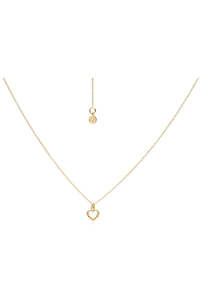 Mini Cutout Heart Necklace