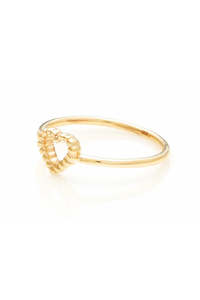 Cutout Heart Ring