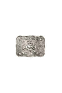 Cloudbuster Trophy Buckle - Antique Silver