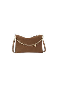 Siamese Bag - Hazel Suede