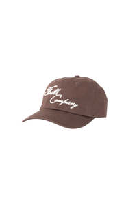 Womens Hats Beanies: Outlaw 6 Panel Cap - Cocoa