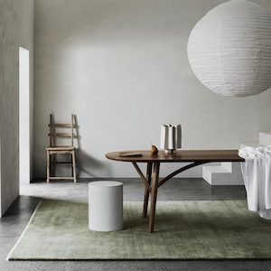 Rugs: Agra Rug - Artichoke