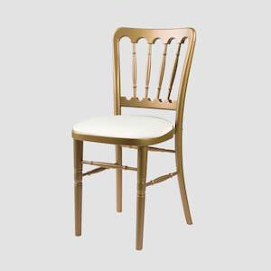 Banquette Chair - Gold - Ex Showroom Sample