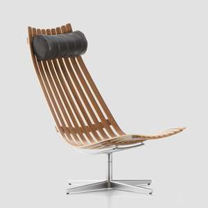 Lounge Chairs: Scandia Senior Swivel Chair