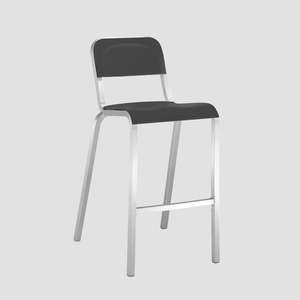 1951 Barstool - Charcoal