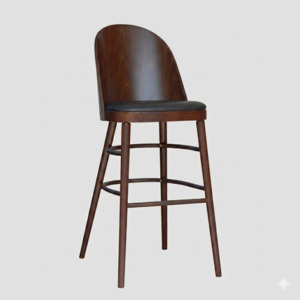 Lido Barstool - Dark Oak