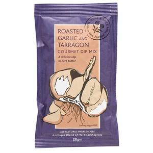 Products: Roasted Garlic & Tarragon Dip 28gm