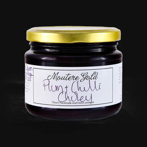 Moutere Gold Plum and Chilli Chutney